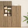 vidaXL Highboard dąb artisan 40 x 42.5 x 185 cm