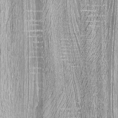 vidaXL Szafka, szary dąb sonoma, 70x31x115 cm, materiał drewnopochodny