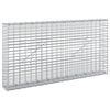 vidaXL Gabion z drutu 5 mm i siatką 5x2,5 cm 100x10x50 cm