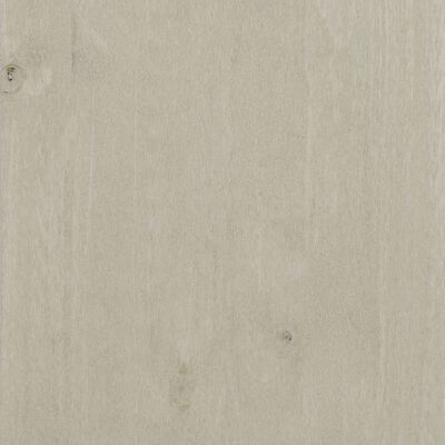 vidaXL Biurko HAMAR, białe, 113x50x75 cm, lite drewno sosnowe