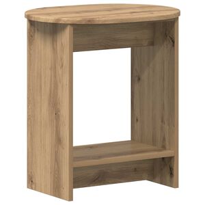 vidaXL Stolik boczny Dąb artisan 50 x 39,5 x 55 cm Drewno inżynieryjne