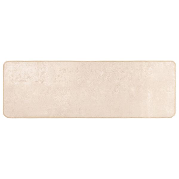 vidaXL Biegacz dywanowy MARSA Kremowy 150 x 50 cm Poliester i PVC