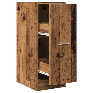 vidaXL Szafka apteczna, stare drewno, 30x41x77,5 cm