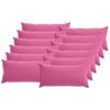 vidaXL Poszewka na poduszkę 12 pcs HEERLEN r&oacute;żowy 40 x 80 cm Poliester
