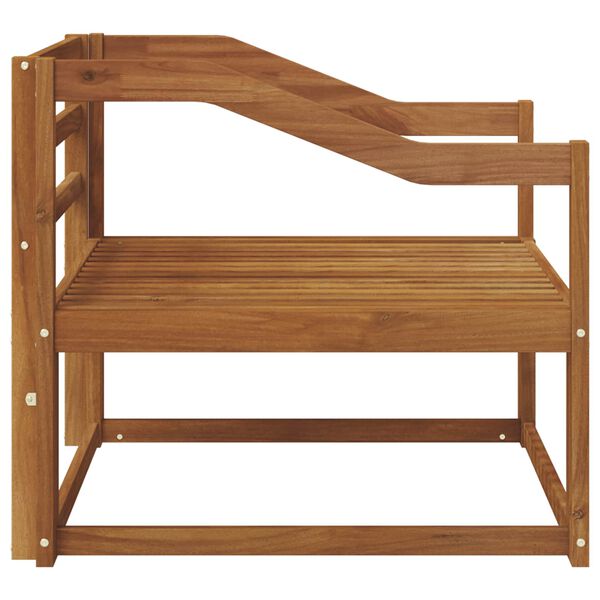 vidaXL Środkowa sofa ogrodowa Lite Drewno Akacji Naturalny