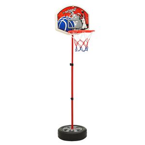 vidaXL Zestaw do gry w koszyk&oacute;wkę dla dzieci, regulowany, 120 cm