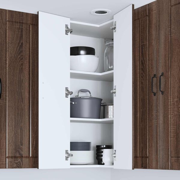 vidaXL Szafka kuchenna Brązowy dąb 57 x 57 x 100 cm