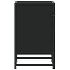 vidaXL Szafki nocne, 2 szt., czarne, 40x31x50 cm
