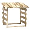 vidaXL Pergola ogrodowa z daszkiem, 100x90x100 cm, drewno sosnowe
