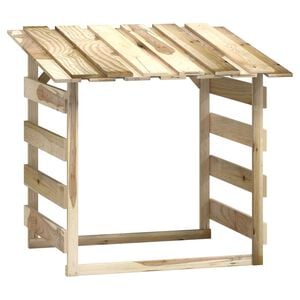 vidaXL Pergola ogrodowa z daszkiem, 100x90x100 cm, drewno sosnowe