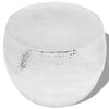 vidaXL Okrągły stolik do kawy z aluminium, srebrny
