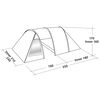 Easy Camp Namiot Galaxy 300, 3-osobwy, zieleń rustykalna