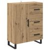 vidaXL Highboard 2 pcs Dąb rzemieślniczy Materiał drewnopochodny