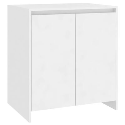 vidaXL Szafka, biała, 70x41x75 cm, materiał drewnopochodny