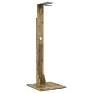 vidaXL Prysznic na zewnątrz 214,5 cm naturalny