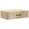 vidaXL Stolik boczny montowany na ścianie 59 x 34,5 x 17 cm dąb Sonoma