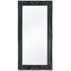VidaXL Lustro ścienne w stylu barokowym 100x50 cm, czarne