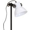vidaXL Lampa stołowa, 25 W, biała, 15x15x55 cm, E27