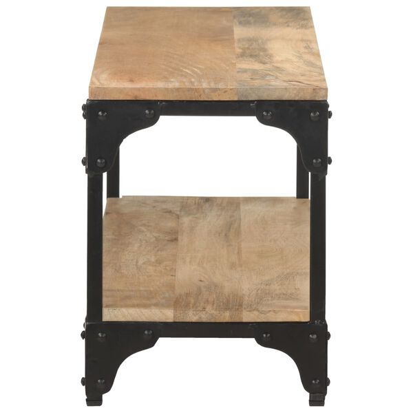 vidaXL Stolik kawowy, 90x30x40 cm, lite drewno mango