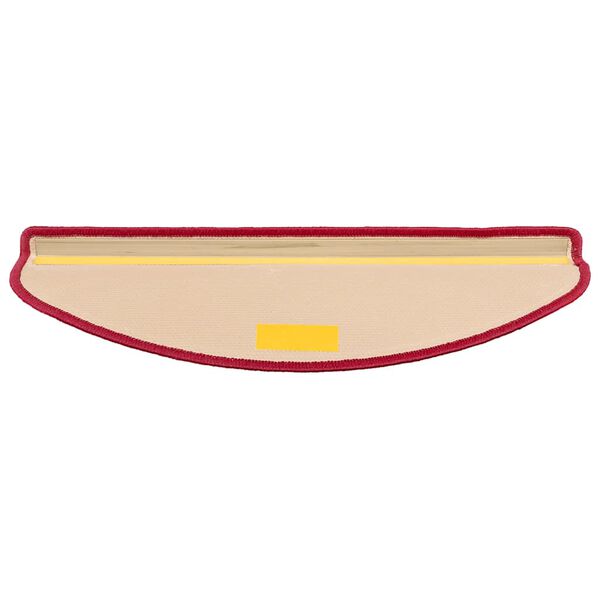 vidaXL Samoprzylepne nakładki na schody, 5 szt., 65x21x4 cm, czerwone