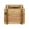 vidaXL Skrzynia ogrodowa, impregnowane drewno sosnowe, 80 cm