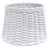 vidaXL Klosz lampy wiszącej, biały, &Oslash;40x26 cm, wiklina