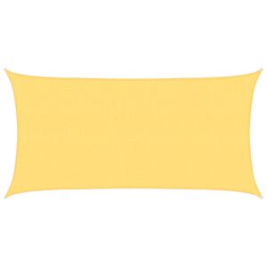 vidaXL Żagiel przeciwsłoneczny, 160 g/m&sup2;, beżowy, 2x3,5 m, HDPE