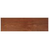 vidaXL Parapet okienny Brązowe drewno 140 x 45 x 4,5 cm PVC