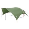 vidaXL Wodoodporny tarp do campingu zielony 690 x 580 x 255 cm