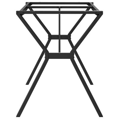 vidaXL Nogi do stołu w kształcie litery Y, 140x60x73 cm, żeliwo
