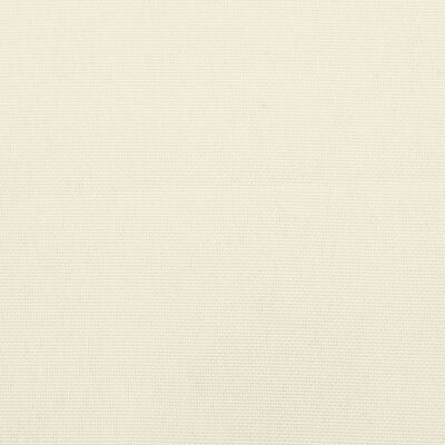 vidaXL Poduszka na ławkę ogrodową, kremowa 150x50x7 cm, tkanina Oxford