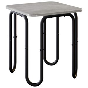vidaXL Stolik kawowy Betonowy szary 40 x 40 x 45 cm