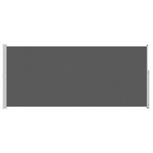 vidaXL Rozkładany boczny markiz antracytowy 600 x 220 cm Poliester