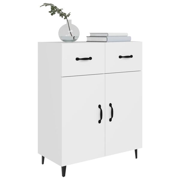 vidaXL Szafka, biała, 69,5x34x90 cm, materiał drewnopochodny