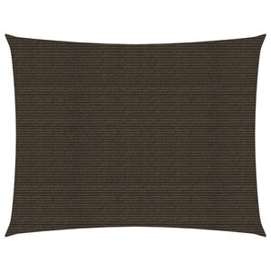 vidaXL Żagiel przeciwsłoneczny, 160 g/m&sup2;, brązowy, 3x4 m, HDPE