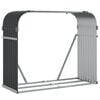vidaXL Uchwyt na drewno antracytowy 120x45x100 cm ocynkowana stal