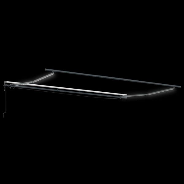 vidaXL Tkanina Zadaszenia z Czarny 450 &times; 300 cm Poliester