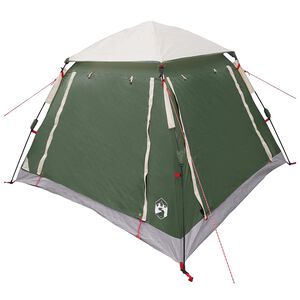 vidaXL 3-osobowy Zielony Poliester 185T