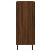 vidaXL Szafka, brązowy dąb, 34,5x34x90 cm, materiał drewnopochodny