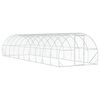 vidaXL Kurnik srebrny 1000 x 300 x 200 cm Stal ocynkowana