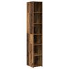 vidaXL Highboard Stare drewno 30 x 41 x 185 cm Drewno inżynieryjne