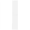 vidaXL Regał, biały, 100x36x189 cm, materiał drewnopochodny