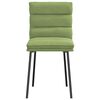 vidaXL Krzesła stołowe, 2 szt., jasnozielone, aksamitne