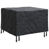 vidaXL Pokrowiec na meble 60 x 60 x 45 cm Tkanina Oxford 210D Czarny