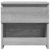 vidaXL Szafki nocne, 2 szt., szary dąb sonoma, 40x30x39 cm
