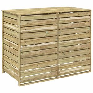 vidaXL Schowek na pojemniki na odpady dla 2 pojemnik&oacute;w 240 L