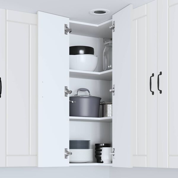 vidaXL Szafka kuchenna Lucca Biały 57 x 57 x 100 cm