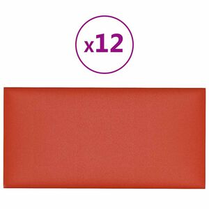 vidaXL Wejściowy zagł&oacute;wek 12 szt. 30 x 15 cm Cappuccino tkanina