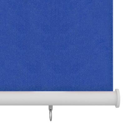 vidaXL Roleta zewnętrzna, 60x140 cm, niebieska, HDPE