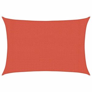 vidaXL Żagiel przeciwsłoneczny, 160 g/m&sup2;, terakotowy, 3x4 m, HDPE